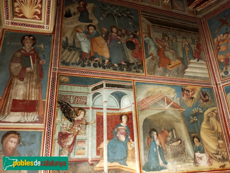 Barcelona - Monestir de Pedralbes. Capella de Sant Miquel (Foto: Anna Corcoll, 2019) Barcelona - Monestir de Pedralbes. Capella de Sant Miquel