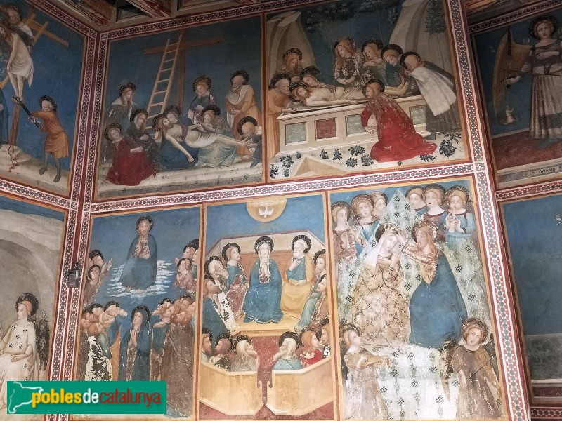 Barcelona - Monestir de Pedralbes. Capella de Sant Miquel (Foto: Anna Corcoll, 2019) Barcelona - Monestir de Pedralbes. Capella de Sant Miquel