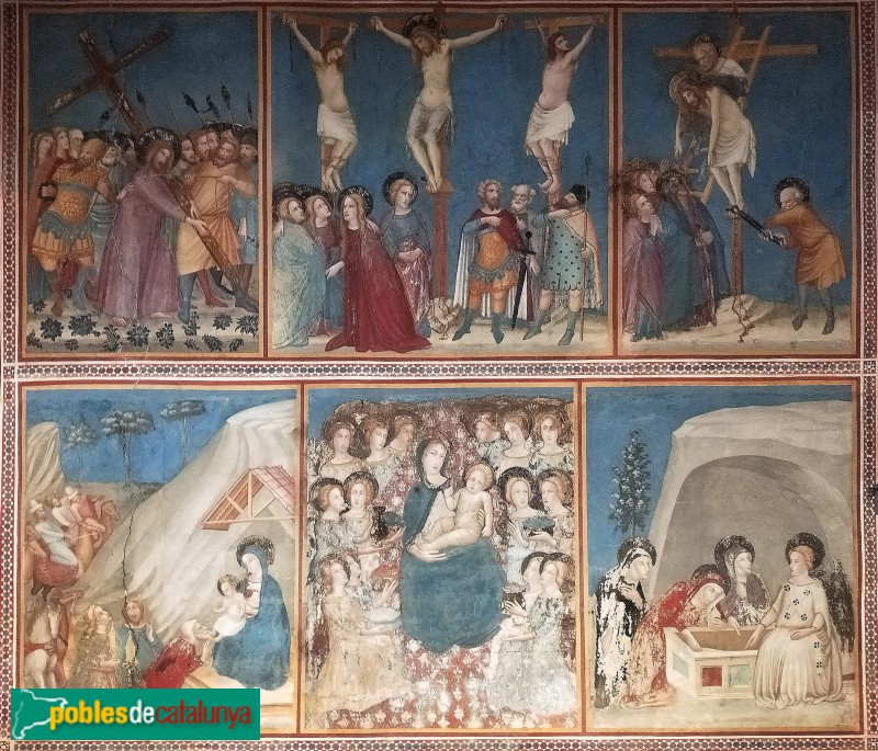 Barcelona - Monestir de Pedralbes. Capella de Sant Miquel (Foto: Anna Corcoll, 2019) Barcelona - Monestir de Pedralbes. Capella de Sant Miquel