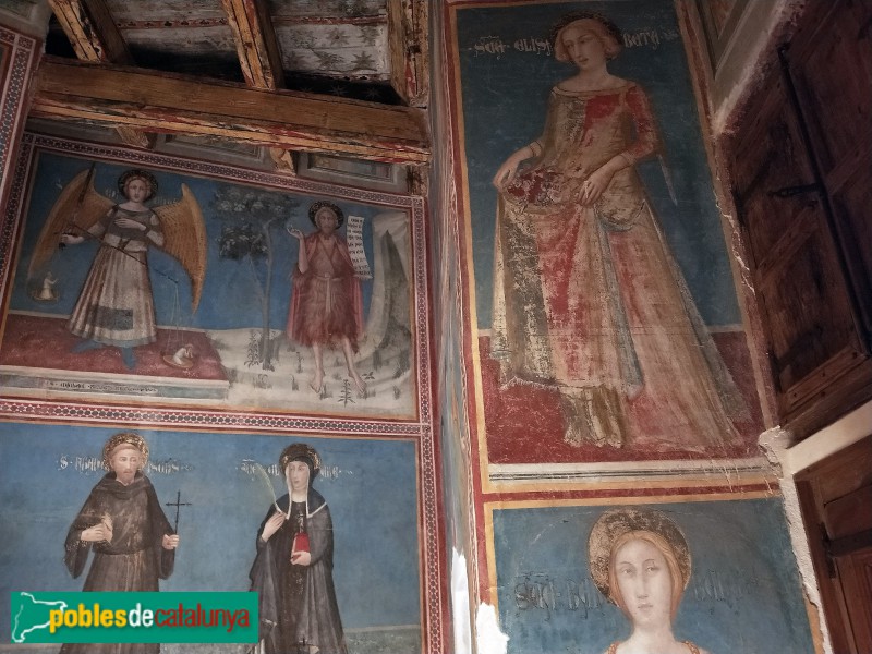 Barcelona - Monestir de Pedralbes. Capella de Sant Miquel (Foto: Anna Corcoll, 2019) Barcelona - Monestir de Pedralbes. Capella de Sant Miquel