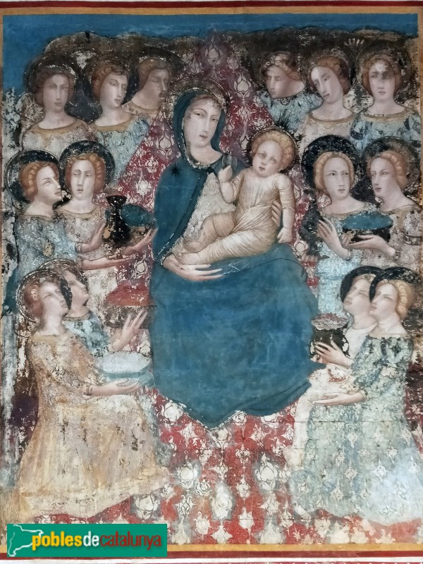 Barcelona - Monestir de Pedralbes. Capella de Sant Miquel (Foto: Anna Corcoll, 2019) Barcelona - Monestir de Pedralbes. Capella de Sant Miquel