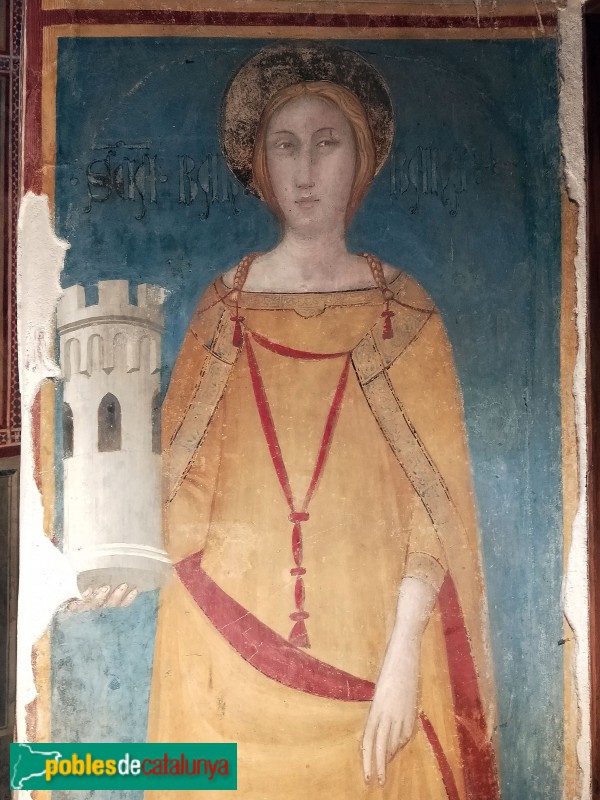 Barcelona - Monestir de Pedralbes. Capella de Sant Miquel (Foto: Anna Corcoll, 2019) Barcelona - Monestir de Pedralbes. Capella de Sant Miquel