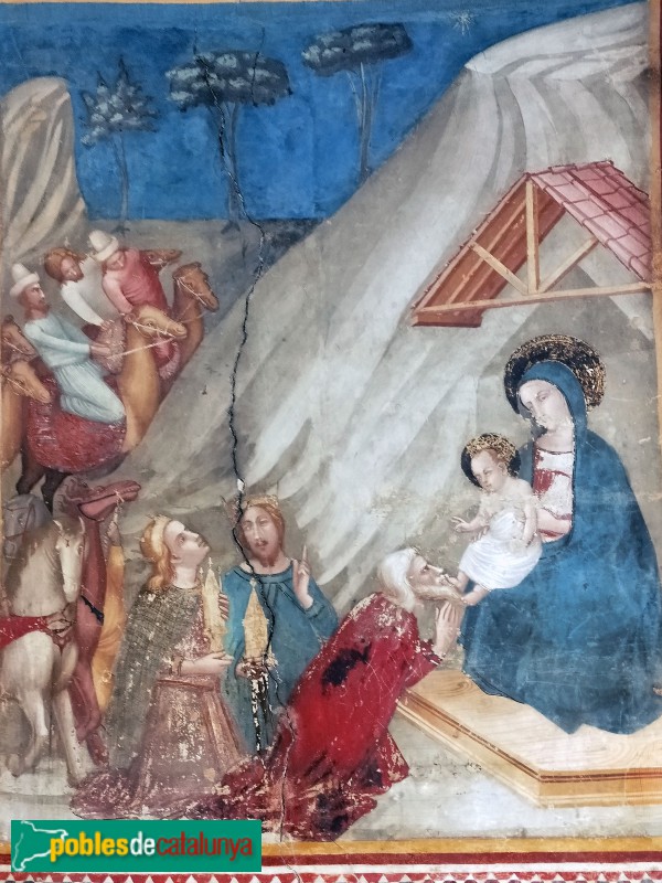 Barcelona - Monestir de Pedralbes. Capella de Sant Miquel (Foto: Anna Corcoll, 2019) Barcelona - Monestir de Pedralbes. Capella de Sant Miquel