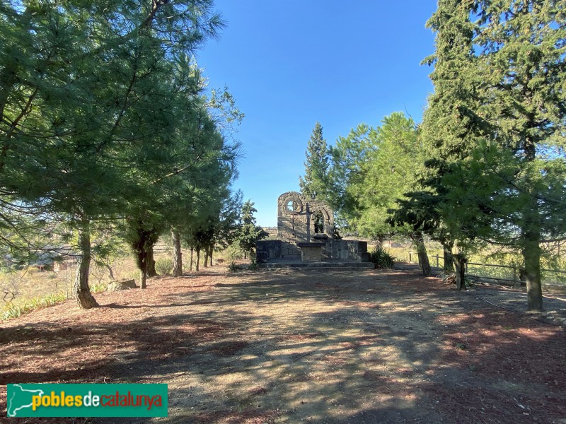 La Granadella - Altar de la Mare de Déu de Montserrat (Foto: Albert Esteves, 2020) La Granadella - Altar de la Mare de Déu de Montserrat