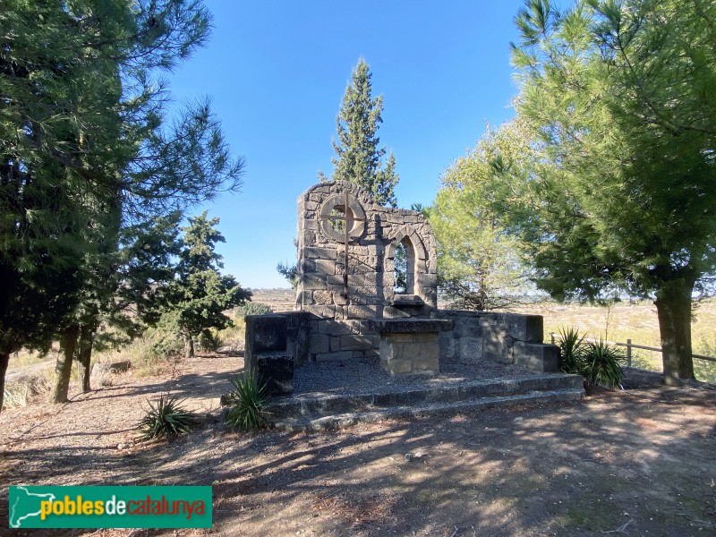 La Granadella - Altar de la Mare de Déu de Montserrat (Foto: Albert Esteves, 2020) La Granadella - Altar de la Mare de Déu de Montserrat