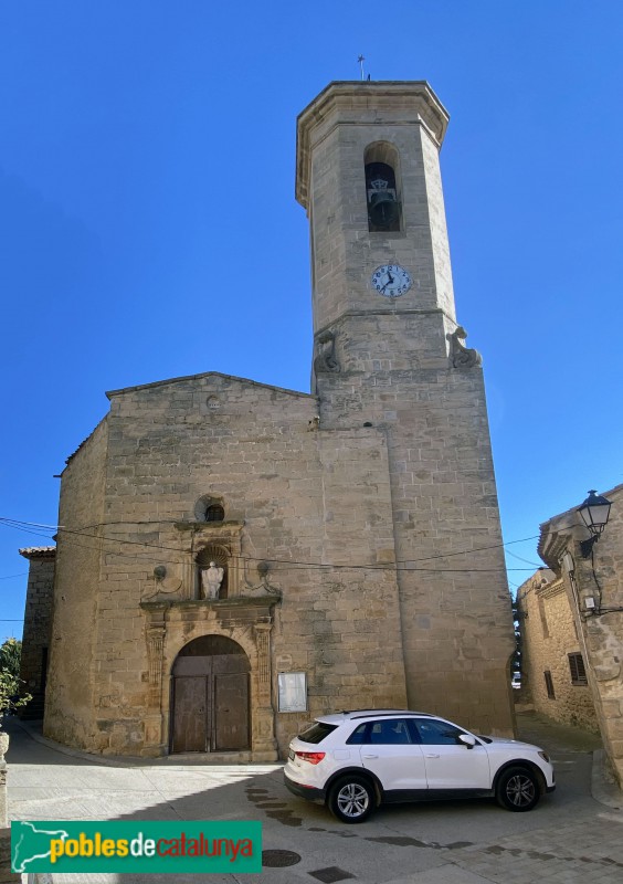 El Vilosell - Església de Santa Maria (Foto: Albert Esteves, 2020) El Vilosell - Església de Santa Maria