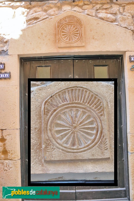 El Vilosell - Porta del segle XVIII (Foto: Albert Esteves, 2020) El Vilosell - Porta del segle XVIII