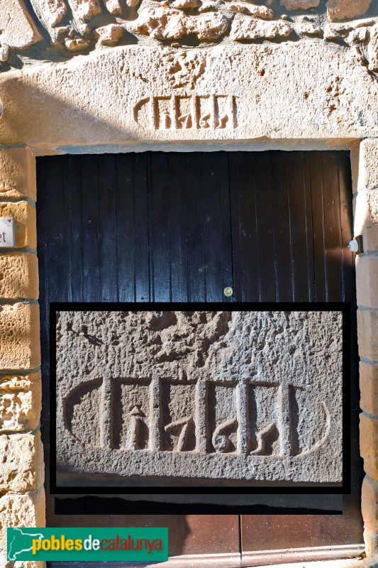 El Vilosell - Porta 1765 (Foto: Albert Esteves, 2020) El Vilosell - Porta 1765