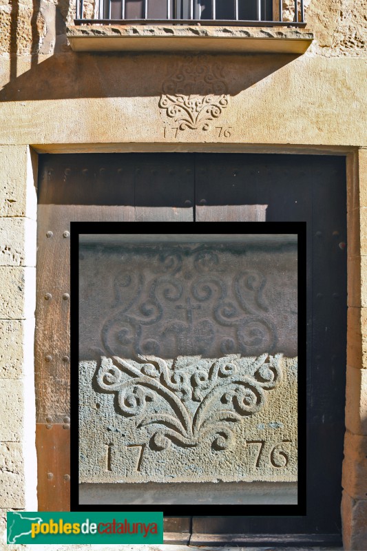 El Vilosell - Porta 1776 (Foto: Albert Esteves, 2020) El Vilosell - Porta 1776