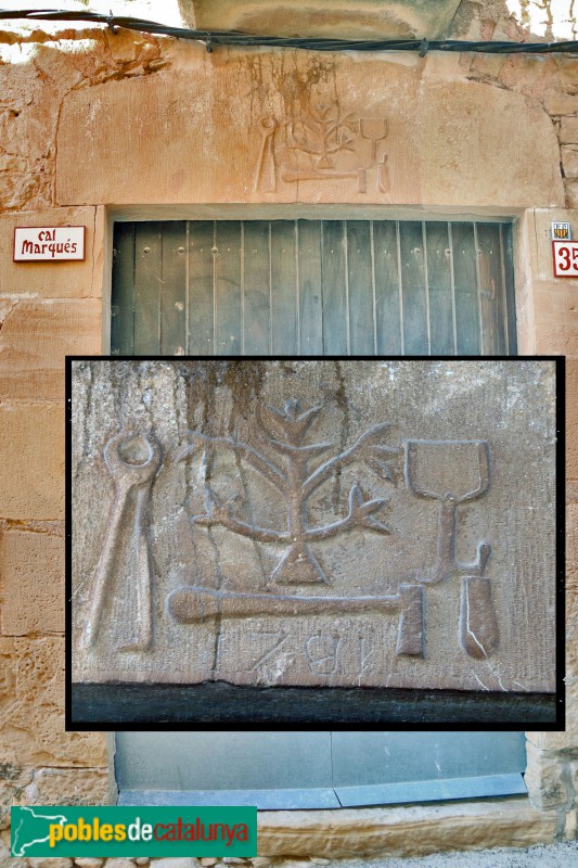 El Vilosell - Porta 1781 (Foto: Albert Esteves, 2020) El Vilosell - Porta 1781