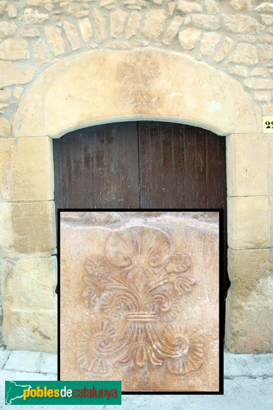 El Vilosell - Porta 1798 (Foto: Albert Esteves, 2020) El Vilosell - Porta 1798