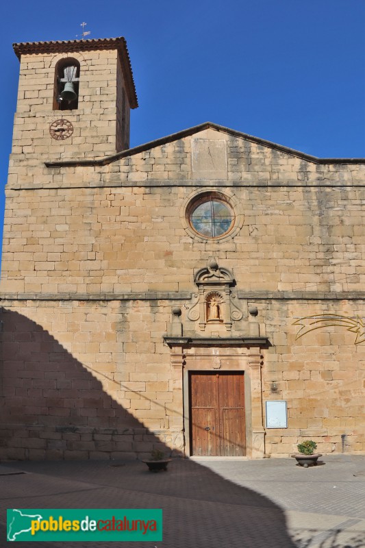 La Pobla de Cérvoles - Església de Santa Maria de la Junquera (Foto: Albert Esteves, 2020) La Pobla de Cérvoles - Església de Santa Maria de la Junquera