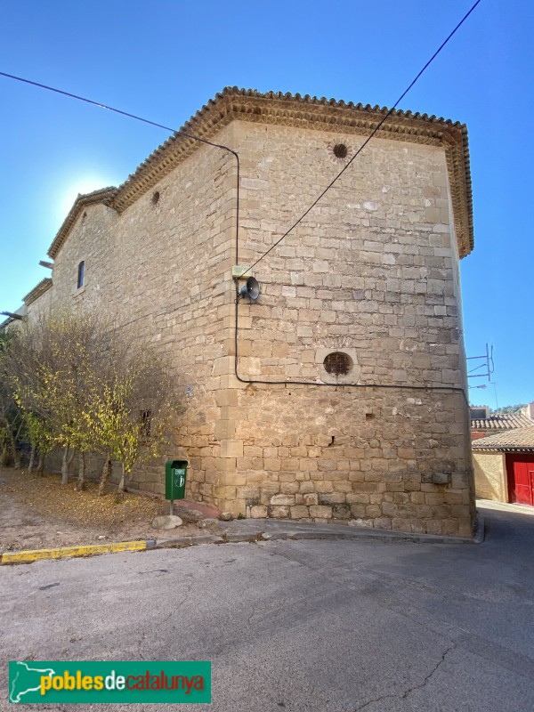 La Pobla de Cérvoles - Església de Santa Maria de la Junquera (Foto: Albert Esteves, 2020) La Pobla de Cérvoles - Església de Santa Maria de la Junquera