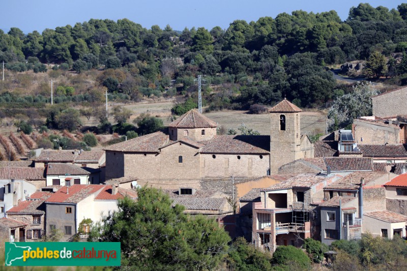 La Pobla de Cérvoles - Església de Santa Maria de la Junquera (Foto: Albert Esteves, 2020) La Pobla de Cérvoles - Església de Santa Maria de la Junquera