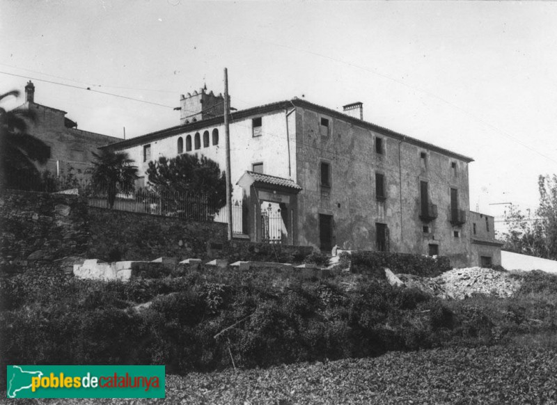 Argentona - Can Calopa (Foto: <i>Josep de Cabanyes -Arxiu fotogràfic Centre Excursionista de Catalunya-</i>, 1932) Argentona - Can Calopa