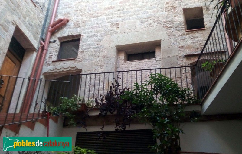 Barcelona - Carrer Lledó, 3. Pati interior (Foto: Otto Bracke, 2018) Barcelona - Carrer Lledó, 3. Pati interior
