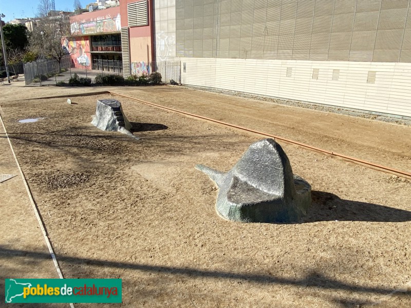 Barcelona - Submarí soterrat (Foto: Albert Esteves, 2021) Barcelona - Submarí soterrat