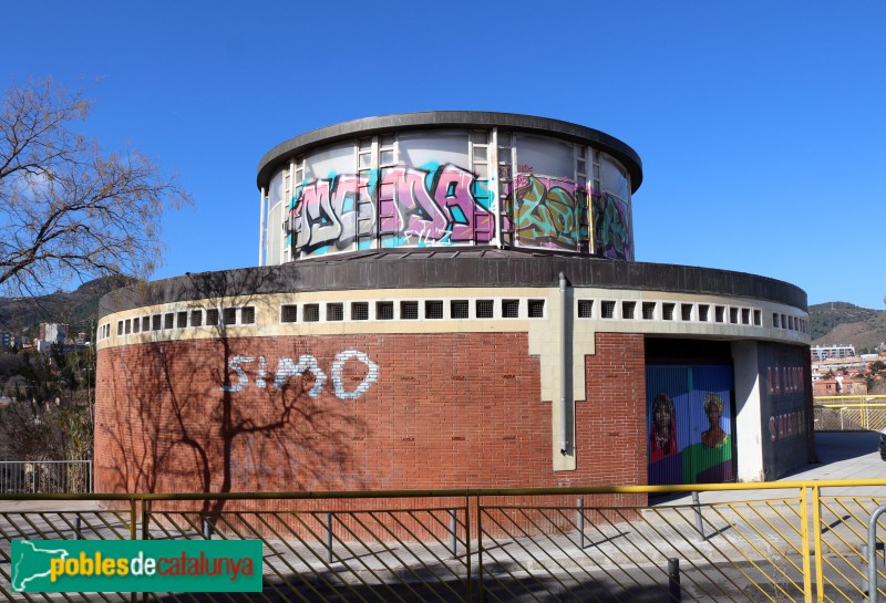 Barcelona - Cilindre d'Horta (Foto: Albert Esteves, 2021) Barcelona - Cilindre d'Horta