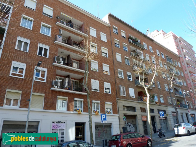 Barcelona - Alcalde de Mostoles, 47-51 (Foto: Valentí Pons, 2015) Barcelona - Alcalde de Mostoles, 47-51