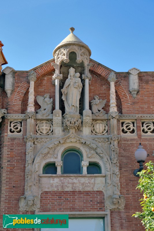 Hospital de Sant Pau - Pavelló de la Mare de Déu del Carme (Foto: Albert Esteves, 2021) Hospital de Sant Pau - Pavelló de la Mare de Déu del Carme