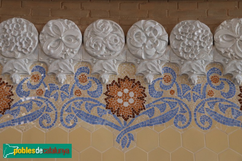 Hospital de Sant Pau - Sala Domènech i Montaner (Foto: Albert Esteves, 2021) Hospital de Sant Pau - Sala Domènech i Montaner