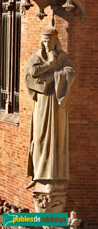 Hospital de Sant Pau - Arnau de Vilanova (Eusebi Arnau) (Foto: Amadalvarez - Llicència “Creative Commons Attribution-Share Alike 4.0 International” (https://creativecommons.org/licenses/by-sa/4.0/deed.en), 2011) Hospital de Sant Pau - Arnau de Vilanova (Eusebi Arnau)