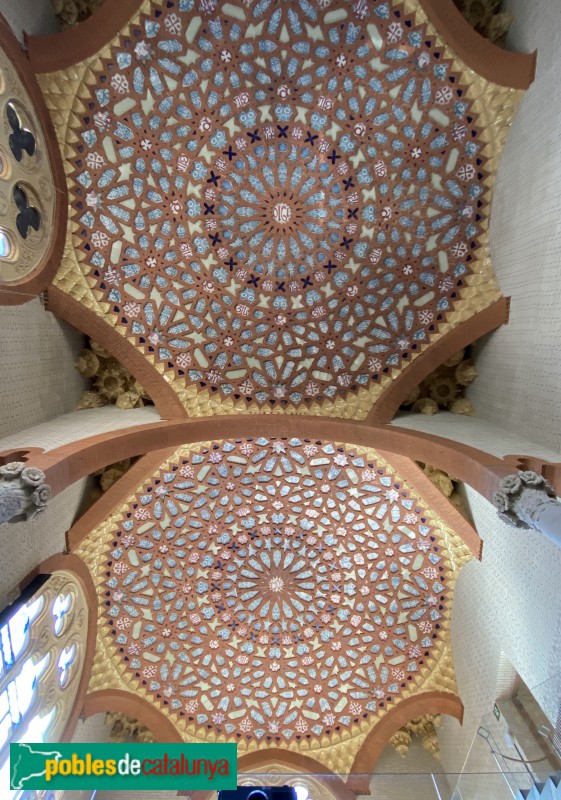 Hospital de Sant Pau - Biblioteca Cambó (Foto: Albert Esteves, 2021) Hospital de Sant Pau - Biblioteca Cambó