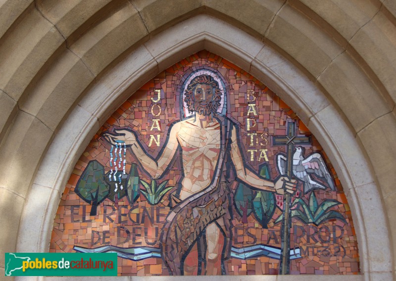 Barcelona - Església de Sant Joan d'Horta (Foto: Albert Esteves, 2021) Barcelona - Església de Sant Joan d'Horta