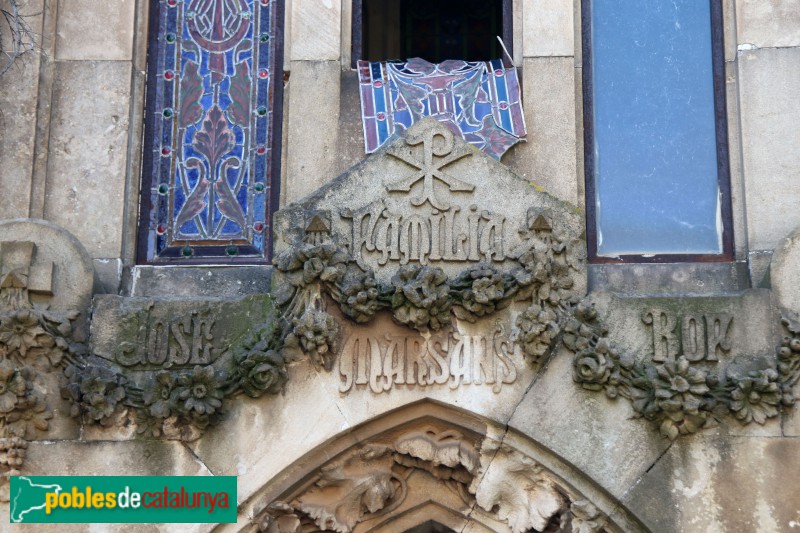 Cementiri d'Horta - Panteó Marsans (Foto: Albert Esteves, 2021) Cementiri d'Horta - Panteó Marsans