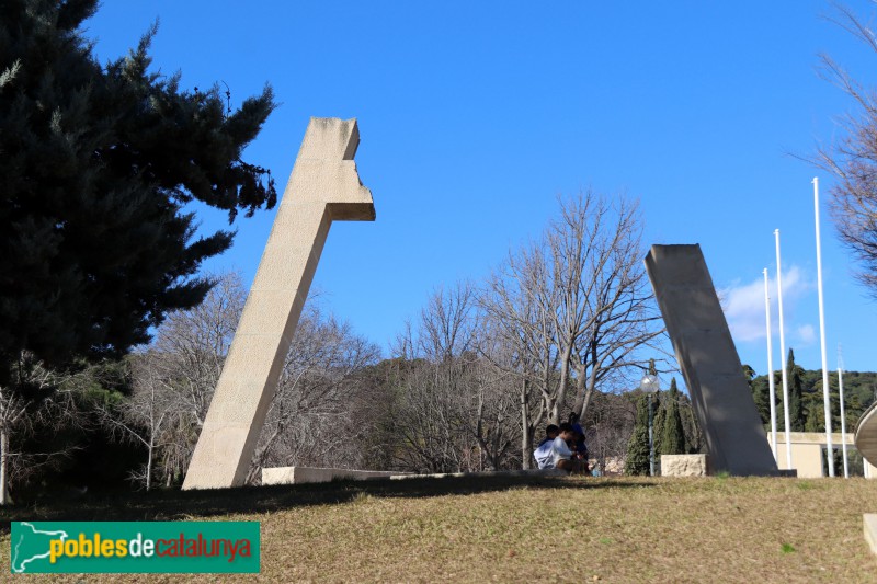 Barcelona - Poema visual transitable