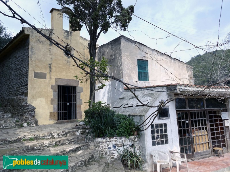 Barcelona - Ermita de Sant Cebrià i Santa Justina (Foto: Albert Esteves, 2021) Barcelona - Ermita de Sant Cebrià i Santa Justina