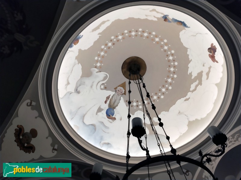 Barcelona - Església de Santa Maria de Jesús. Capella de Sant Joan Baptista (Foto: Anna Corcoll, 2021) Barcelona - Església de Santa Maria de Jesús. Capella de Sant Joan Baptista