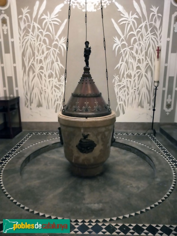 Barcelona - Església de Santa Maria de Jesús. Capella de Sant Joan Baptista (Foto: Anna Corcoll, 2021) Barcelona - Església de Santa Maria de Jesús. Capella de Sant Joan Baptista