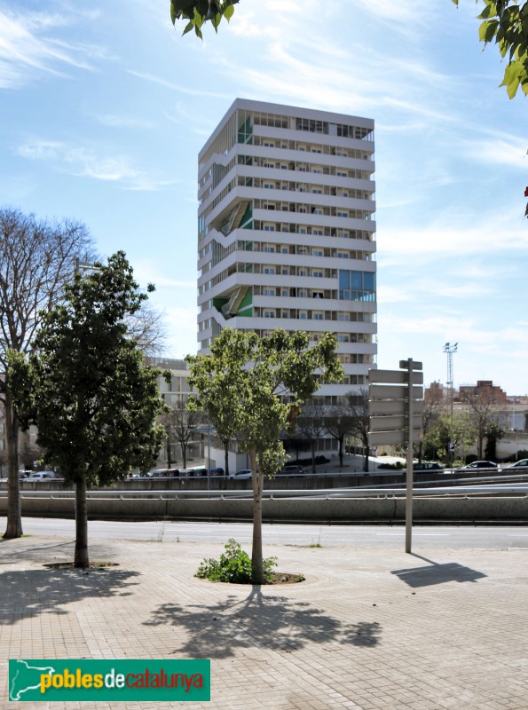 Barcelona - Via Favència, 348 (Foto: Albert Esteves, 2021) Barcelona - Via Favència, 348