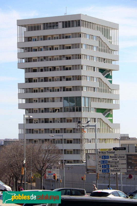 Barcelona - Via Favència, 348 (Foto: Albert Esteves, 2021) Barcelona - Via Favència, 348