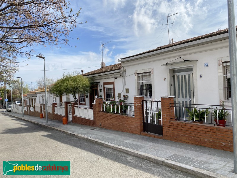 Barcelona - Cases Barates (Can Peguera) (Foto: Albert Esteves, 2021) Barcelona - Cases Barates (Can Peguera)