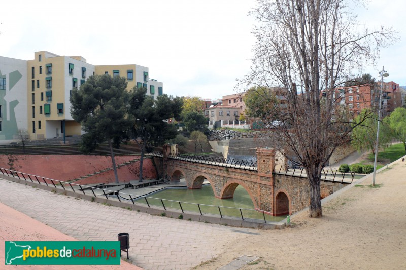 Barcelona - Aqüeducte Dosrius (Foto: Albert Esteves, 2021) Barcelona - Aqüeducte Dosrius