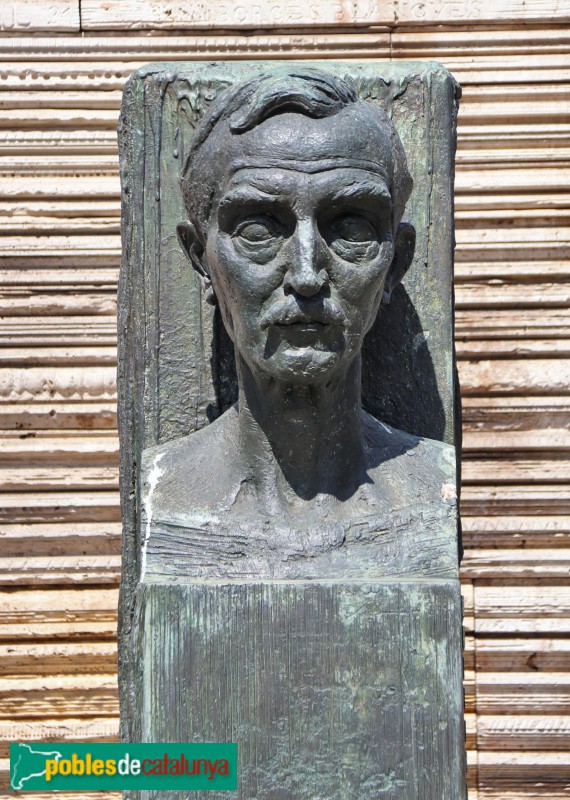 Barcelona - Monument a Macià (Foto: Albert Esteves, 2021) Barcelona - Monument a Macià