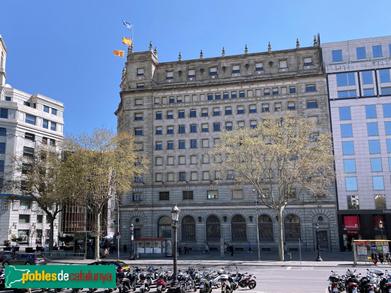 Barcelona - Banc d'Espanya (Foto: Albert Esteves, 2021) Barcelona - Banc d'Espanya