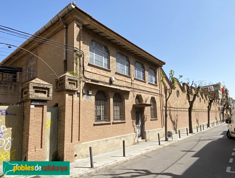 L'Hospitalet de Llobregat - Fàbrica Albert Germans (Foto: Albert Esteves, 2021) L'Hospitalet de Llobregat - Fàbrica Albert Germans