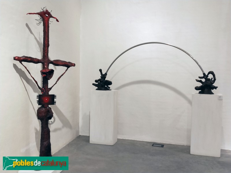 L'Hospitalet de Llobregat - Fundació Arranz-Bravo, maquetes (Foto: Anna Corcoll, 2021) L'Hospitalet de Llobregat - Fundació Arranz-Bravo, maquetes