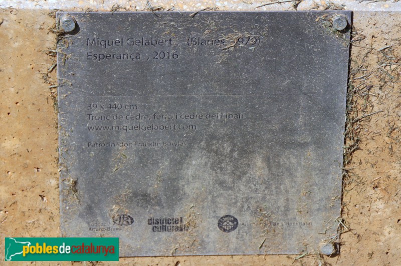 L'Hospitalet de Llobregat - Escultura Esperança