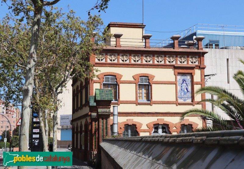 L'Hospitalet de Llobregat - Can Vilumara. Casa del director