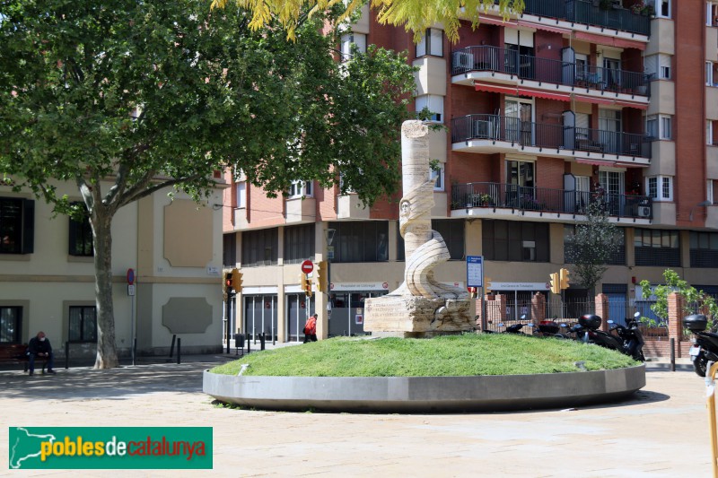 L'Hospitalet de Llobregat - Monument a Rafael Casanova (Foto: Albert Esteves, 2021) L'Hospitalet de Llobregat - Monument a Rafael Casanova