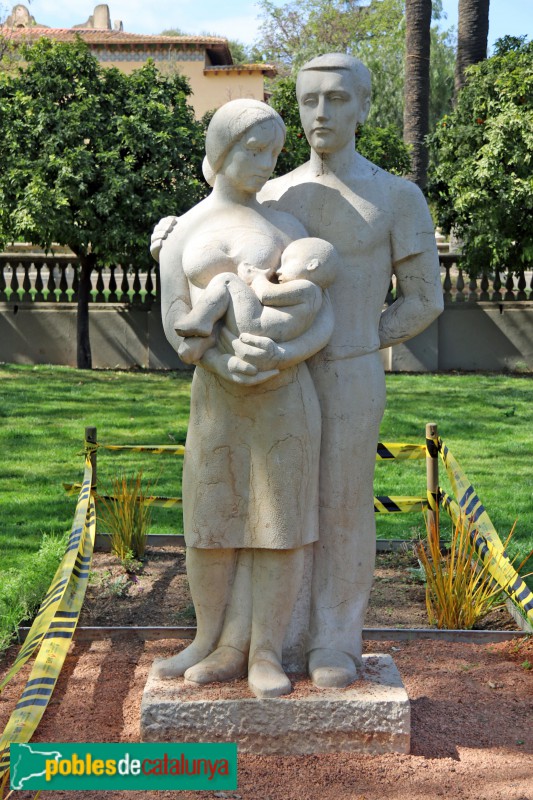 L'Hospitalet de Llobregat - Escultura La Família