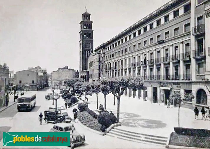 L'Hospitalet de Llobregat - Edifici de la Caixa. Postal antiga L'Hospitalet de Llobregat - Edifici de la Caixa. Postal antiga