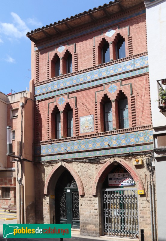 L'Hospitalet de Llobregat - Casa Macari Golferichs (Foto: Albert Esteves, 2021) L'Hospitalet de Llobregat - Casa Macari Golferichs