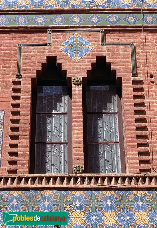 L'Hospitalet de Llobregat - Casa Macari Golferichs (Foto: Albert Esteves, 2021) L'Hospitalet de Llobregat - Casa Macari Golferichs