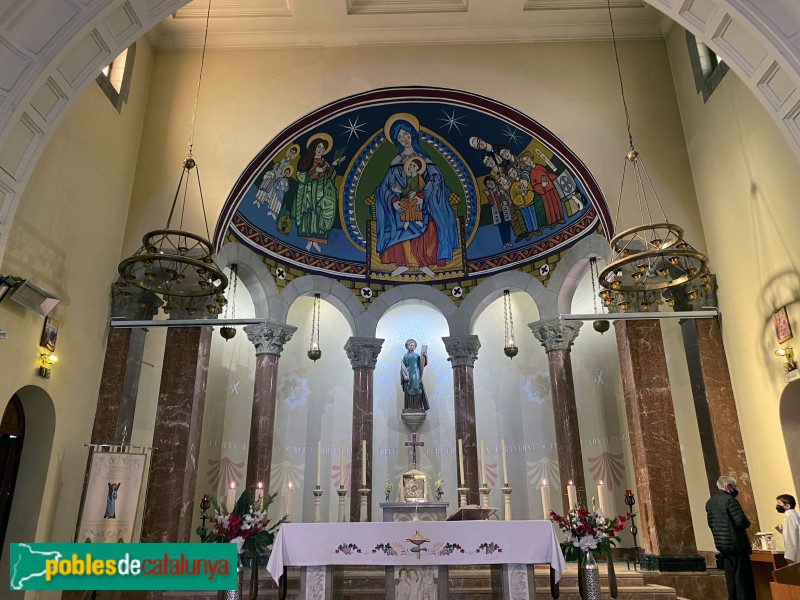 L'Hospitalet de Llobregat - Església nova de Santa Eulàlia (Foto: Albert Esteves, 2021) L'Hospitalet de Llobregat - Església nova de Santa Eulàlia