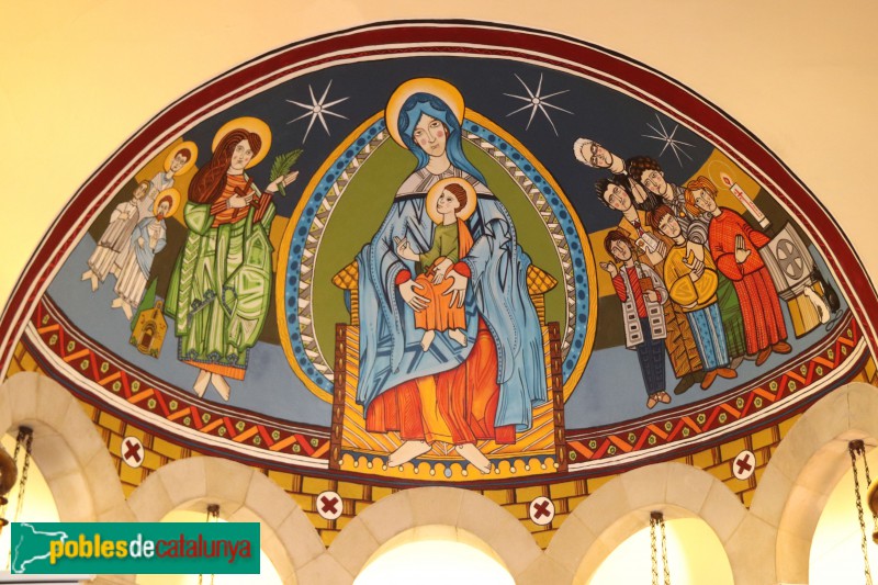 L'Hospitalet de Llobregat - Església nova de Santa Eulàlia (Foto: Albert Esteves, 2021) L'Hospitalet de Llobregat - Església nova de Santa Eulàlia